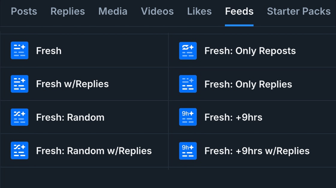 Fresh Feeds